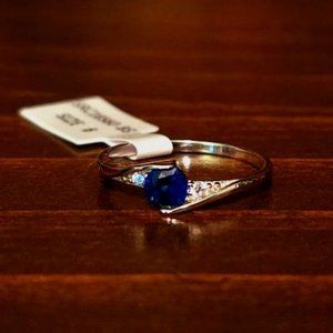 Fragrant Jewels Blue Sapphire Ring